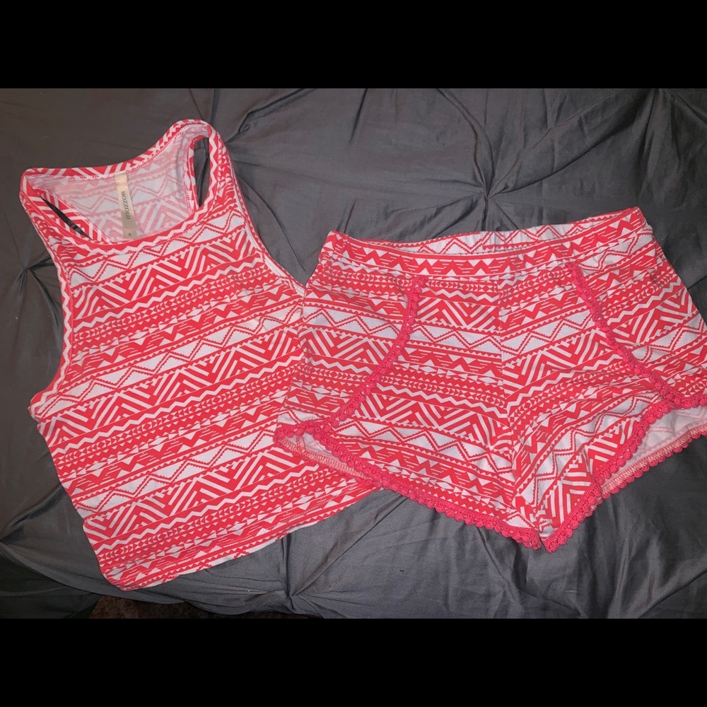 Aztec Print 2-piece outfit